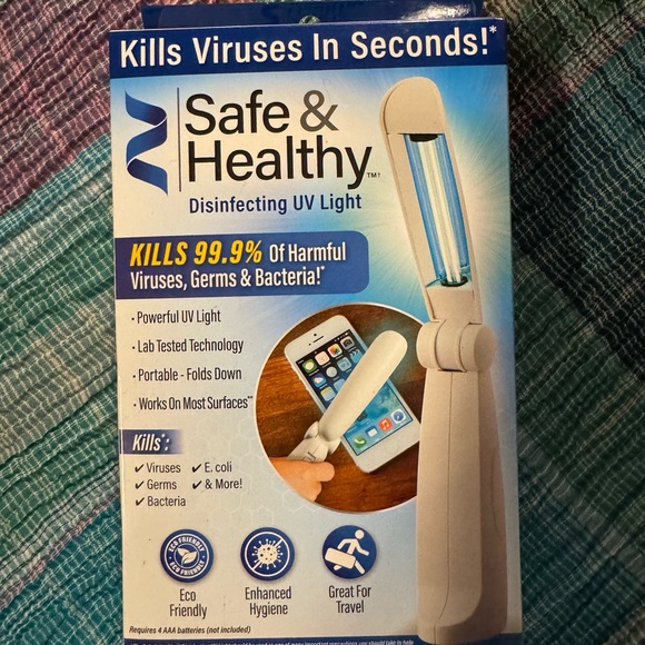 Safe & Healthy Disinfecting UV Light - Picture 1 of 2
